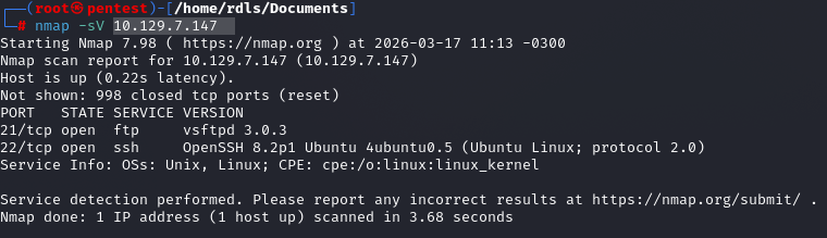 nmap